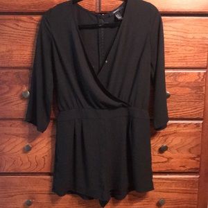 Forever 21 Black Romper